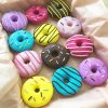 Colorful Doughnuts adult paint by numbers