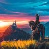 Aenami The Witcher paint by number