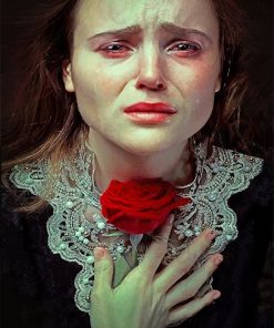 Crying Girl Photography paint by number
