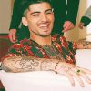 Handsome Zayn Malik Smiling Paint By Numbers