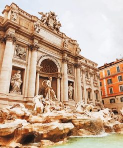 Trevi Fountain Rome Paint By numbers