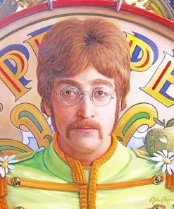 Aesthetic john lennon adult paint by numbers