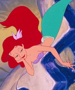 Ariel the little mermaid adult paint by numbers
