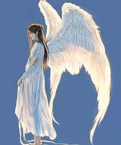 Beautiful angel adult paint by numbers
