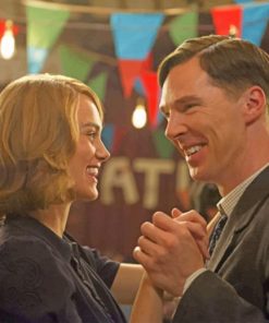 Benedict Cumberbatch Keira Knightley The Imitation Game adult paint by numbers