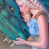 Daenerys With Dragon adult paint by numbers