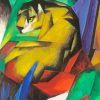 Franz Marc The Tiger paint by number