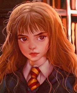 Hermione Granger paint By Numbers