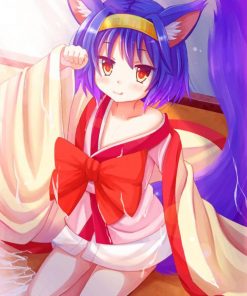 Izuna No Game No Life Fanart adult paint by numbers
