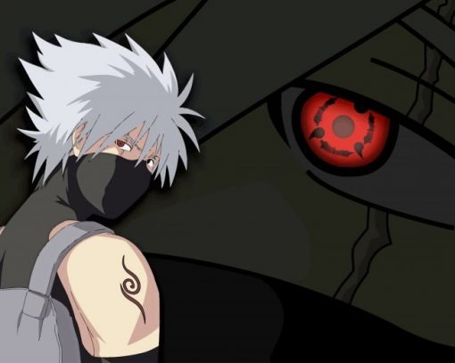 Kakashi Hatake Naruto adult paint by numbers