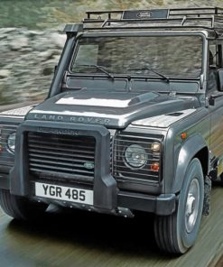 Land Rover Defenders paint by number