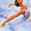 Leonid Afremov Ballerina paint by number
