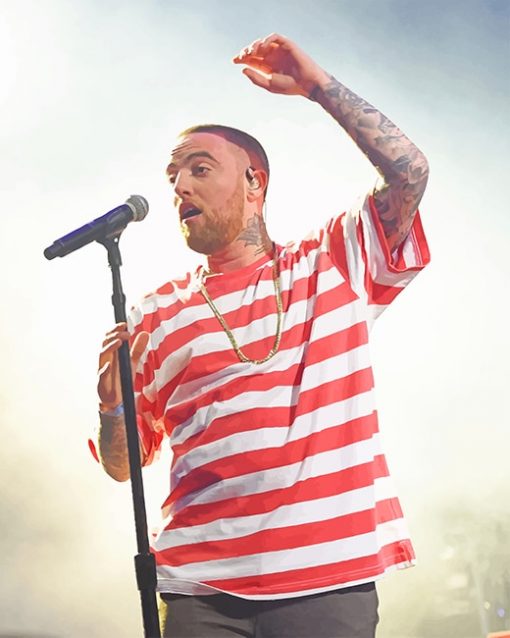 Mac Miller Live paint by number
