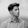 Nick Jonas Black And White adult paint by numbers
