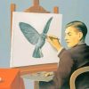 Rene Magritte Self Portrait paint by number