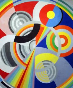 Robert Delaunay Rythme paint by number