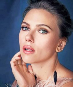 Scarlett Johansson adult paint by numbers