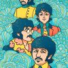 The beatles art adult paint by numbers