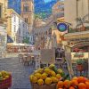 Amalfi Coast paint by numbers