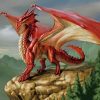 Beautiful Red Dragon Paint By Numbers