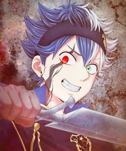 Black Clover Asta paint by number