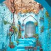 Chefchaouen Morocco paint by number