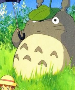 Cute Totoro And Mei paint By Numbers