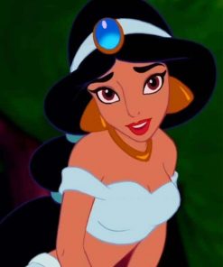 Disney Princess Jasmine Paint By Numbers