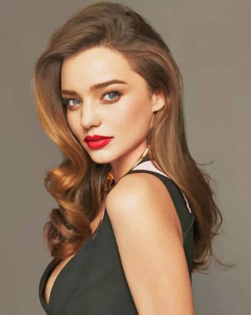 Gorgeous Miranda Kerr Paint By Numbers