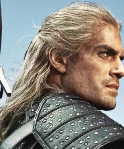 Henry Cavill Witcher Paint By Numbers