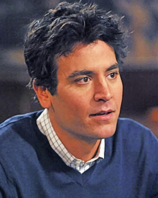 How I Met Your Mother Cute Ted paint by number
