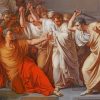 Julius Caesar Getting Stabbed Paint By Numbers