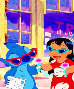 Lilo And Stitch Paint By Numbers