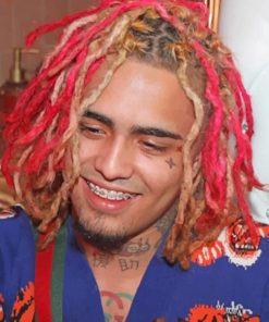 Lilpump Photoshoot paint by numbers