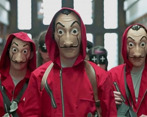 Money Heist Netflix Paint By Numbers