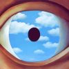 Rene Magritte The False Mirror paint by number