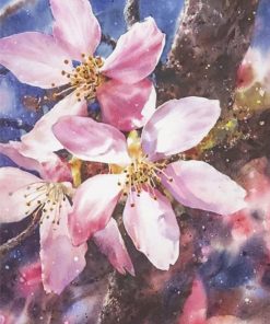 Sakura Blossom Paint By Numbers