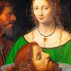 Salome With The Head Of Saint Jones Paint By Numbers