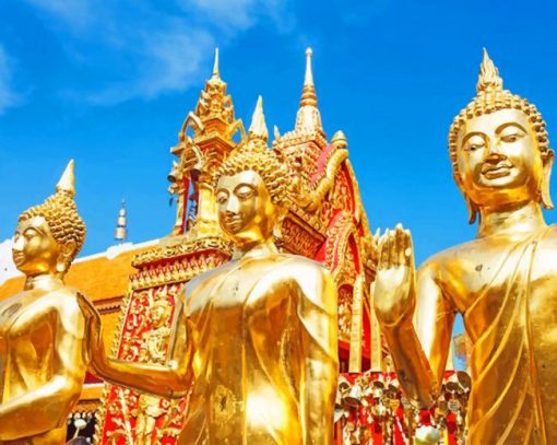 Thailand Doi Suthep paint by number