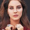 The Famous Singer Lana Del Rey paint by numbers