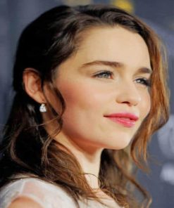 The Gorgeous Emilia Clarke paint by numbers