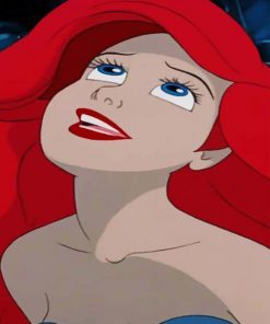 The Princess Ariel paint by numbers