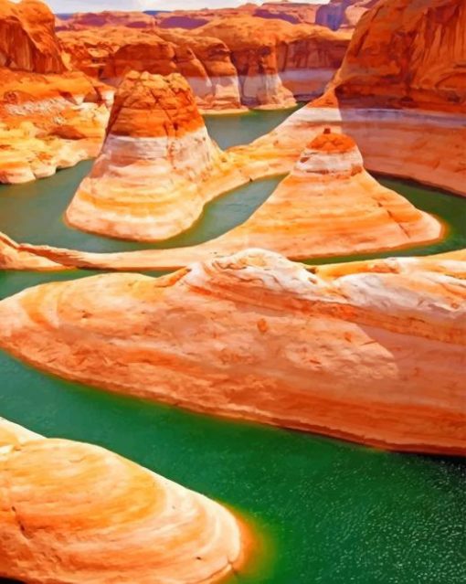 Utah Most Beautiful Places paint by numbers