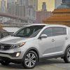 White Kia Sportage paint by numbers