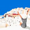 Woman Enjoying Greece paint By numbers