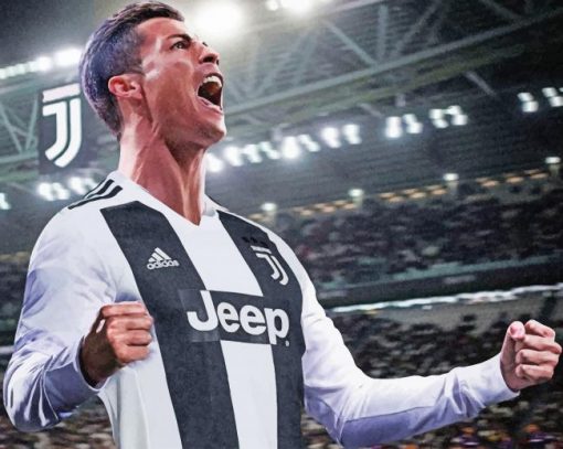 Cristiano Ronaldo Football Legend paint by numbers