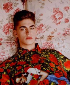 Hero Fiennes paint by numbers