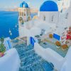 Holiday In Greece paint by numbers