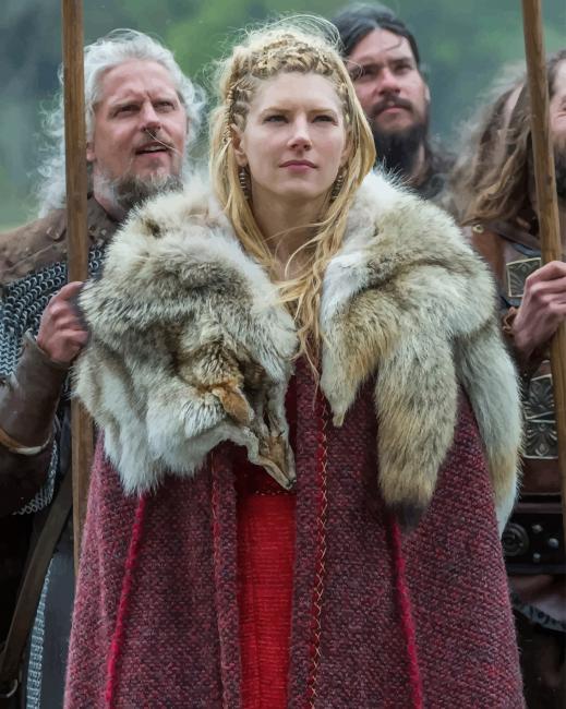 vikings lagertha paint by numbers