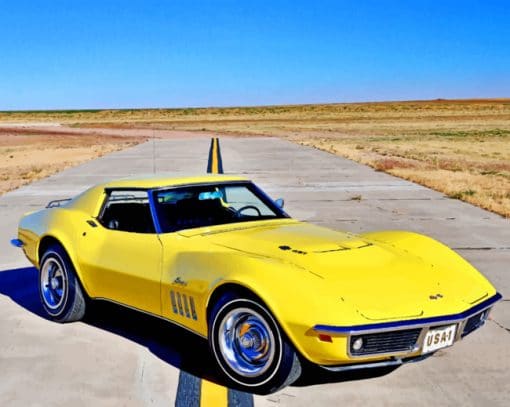 1969 Chevrolet Corvette Zl1 paint by numbers